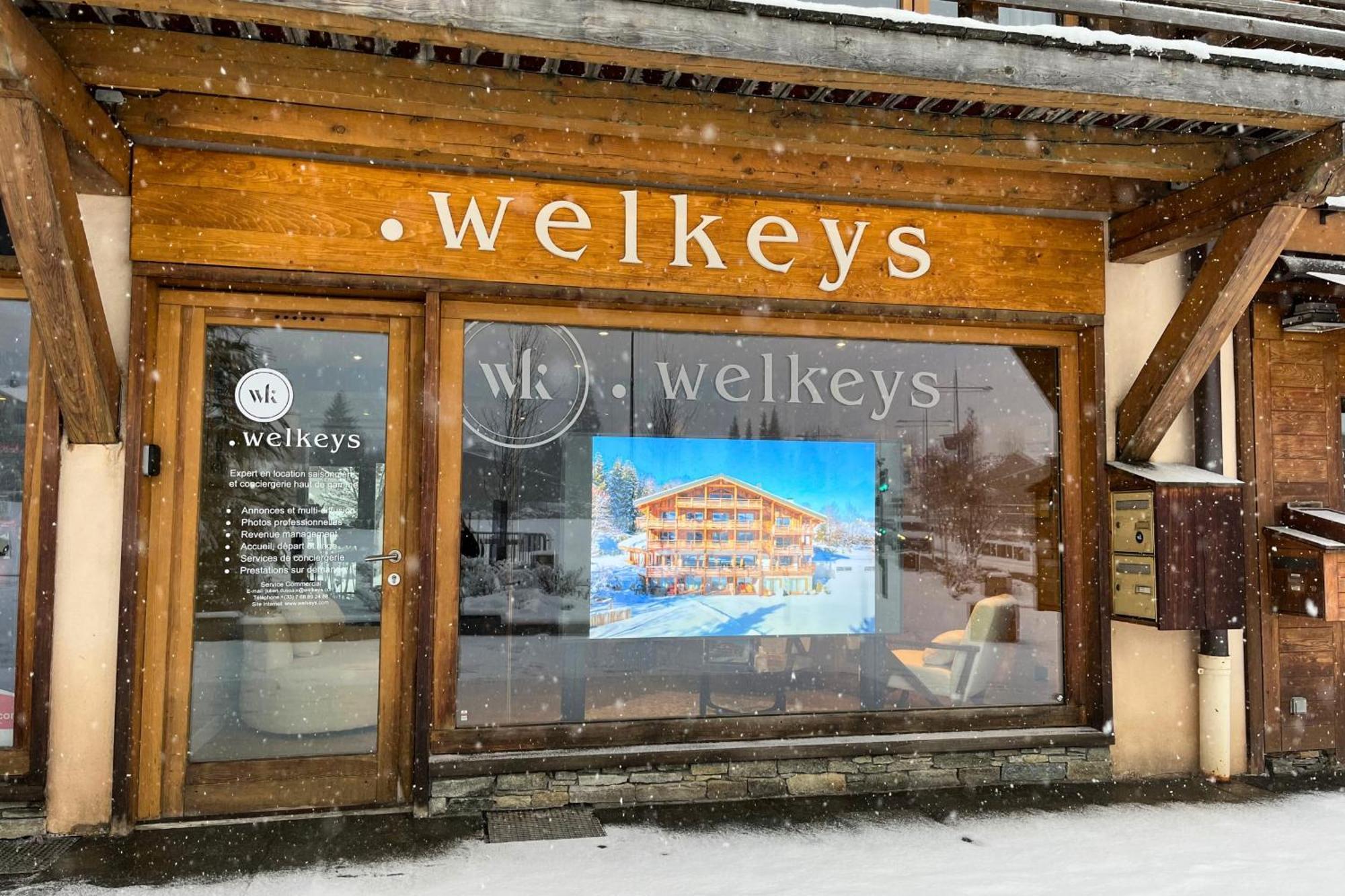 Appartement Du Flocon - Welkeys Megève Exterior foto